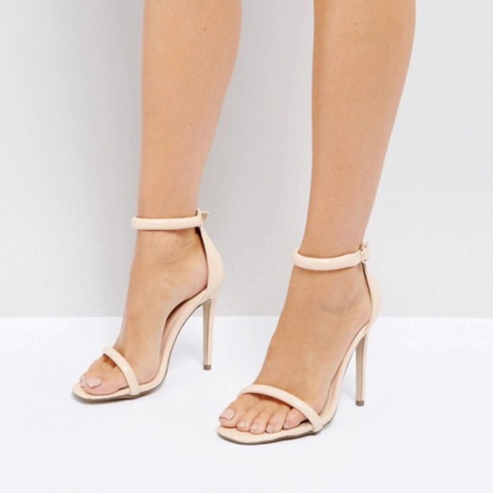 Missguided Barely There Ankle Strap Sandals